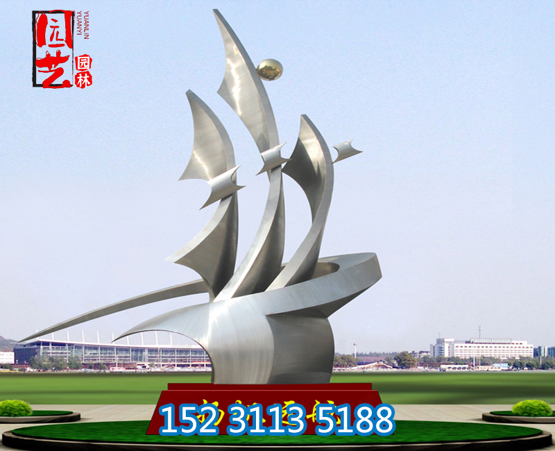 不銹鋼景標(biāo)雕塑 不銹鋼景標(biāo)雕塑